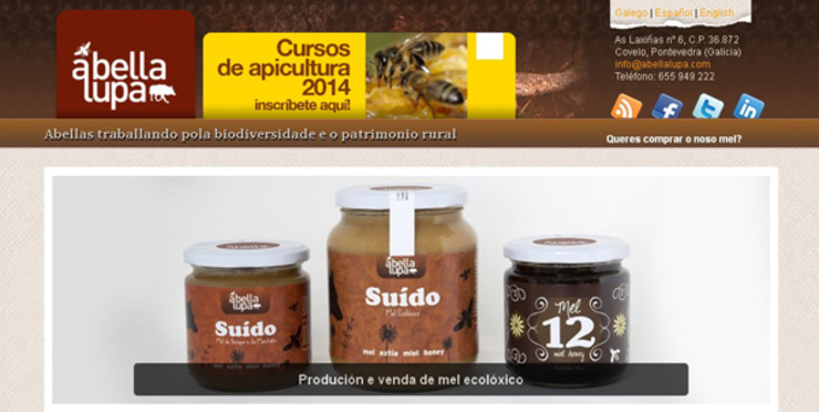 Web de Abella Lupa