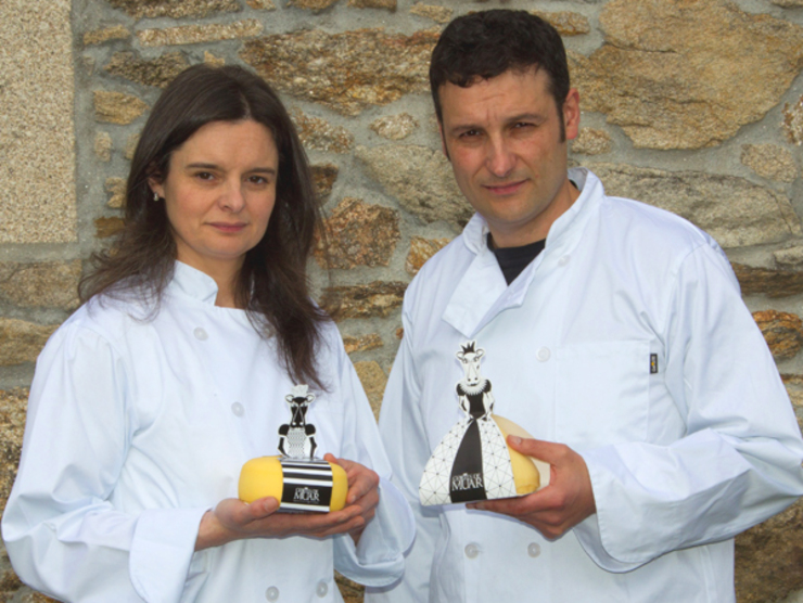 Germán e Rita, copropietarios de Cortes de Muar