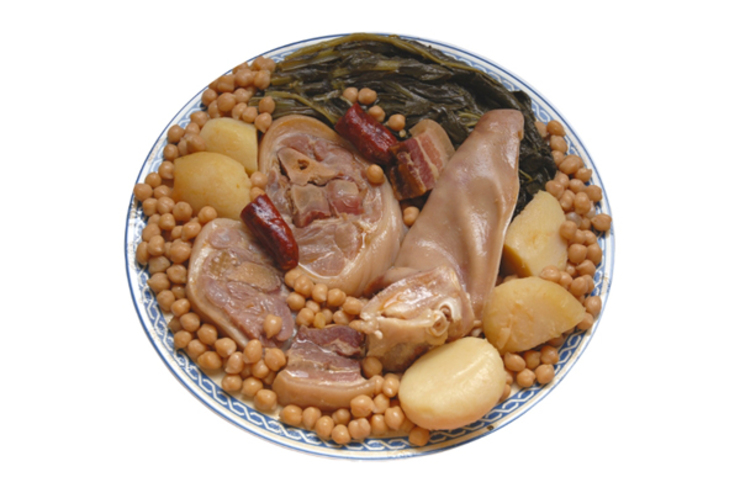 Cocido galego en conserva de Embutidos Lalinenses / Arquivo
