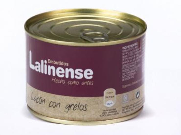 Lata de lacón con grelos en formato de 400 gramos
