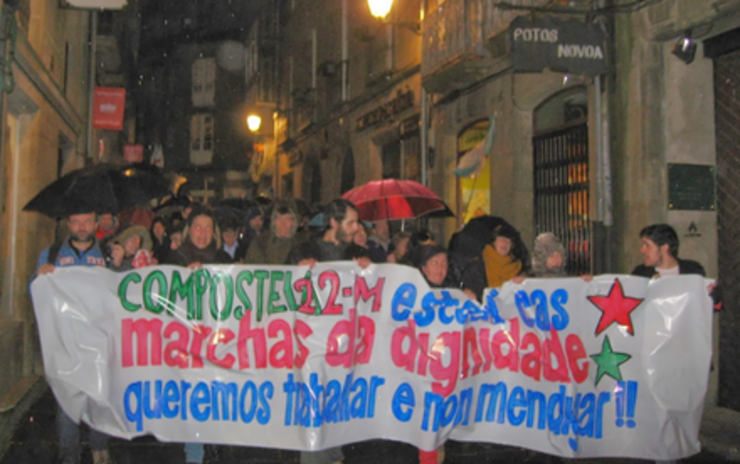 Marcha pola Dignidade en Compostela