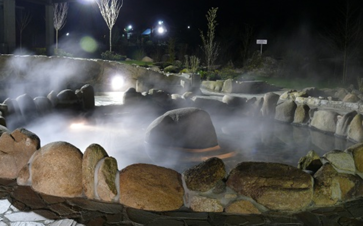 Termas de Outariz, preto da cidade de Ourense 