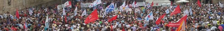 Manifestación do BNG no Día da Patria de 2014