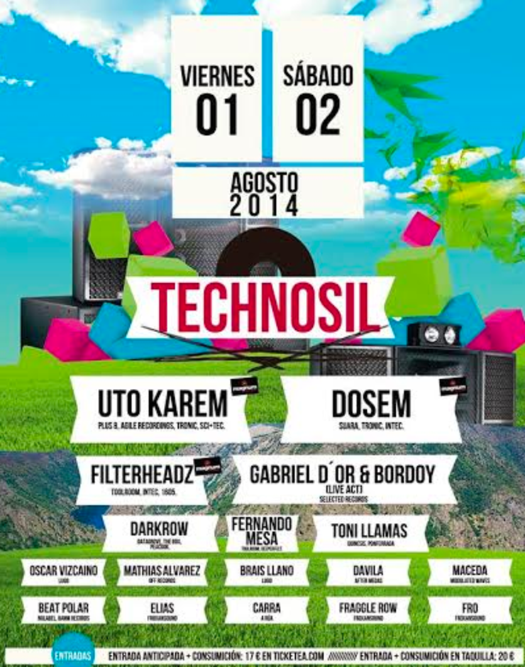 Cartel do Festival Technosil