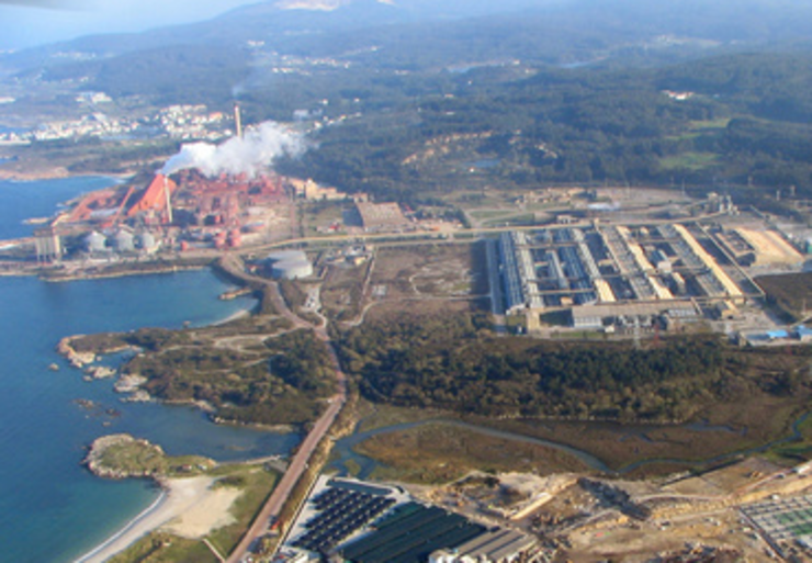 Planta de Alcoa en Lugo