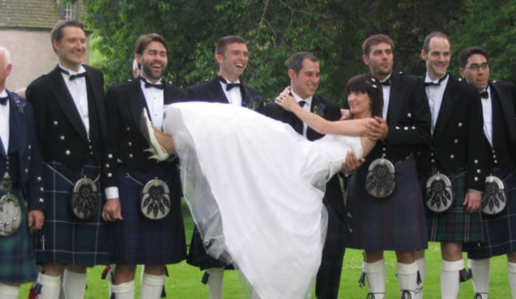 Unha boda escocesa