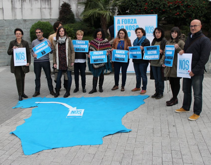 Presentación de Nós Candidatura Galega en Lugo