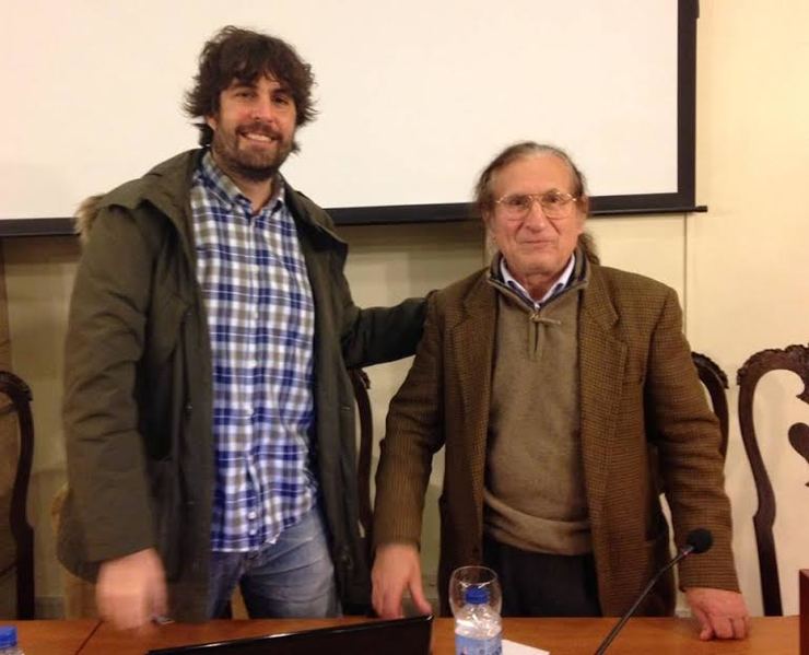 Eduardo Sanches Maragoto con Isaac Alonso Estravis