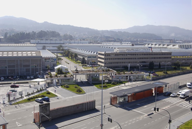 Planta de PSA Citroën en Vigo 