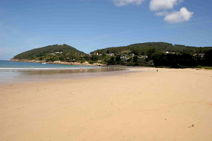 Praia de Area, en Viveiro.