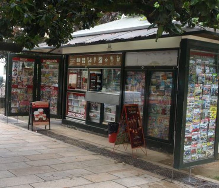 Kiosko de COGAMI en Santiago 