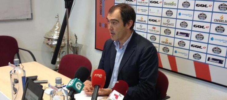 Carlos Mouriz, director xeral do CD Lugo. 