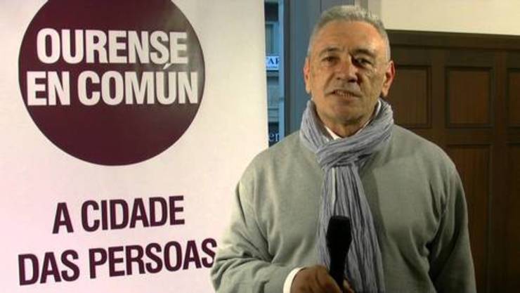 Miguel Doval, candidato de Ourense en Común nas pasadas municipais 