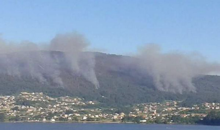 Incendio en Vilaboa 