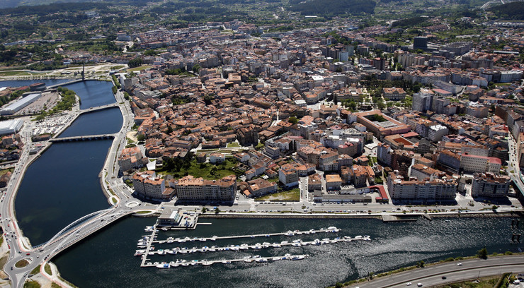 Panorámica da Cidade de Pontevedra / pontevedraviva.com.