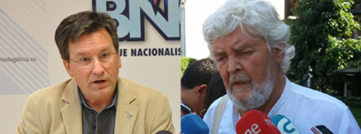 Xavier Vence e Xosé Manuel Beiras