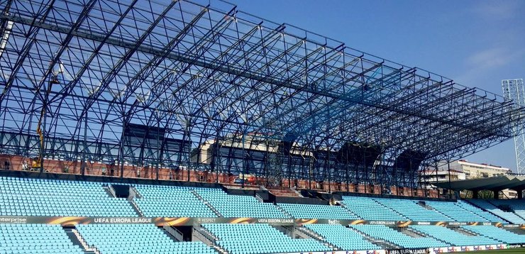 A nova bancada de Tribuna de Balaídos / @RCCelta - Arquivo