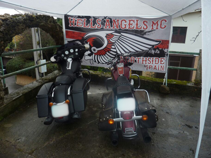 Motos dos anxos do inferno, capítulo Northside, nunha imaxe da súa web