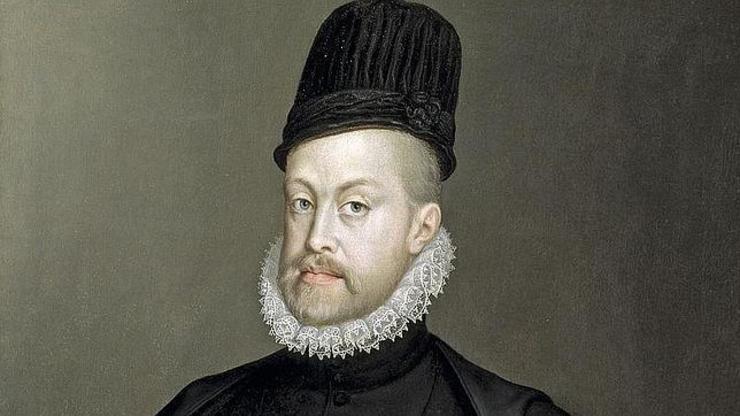 Retrato de Felipe II por Sofonisba Anguissola 