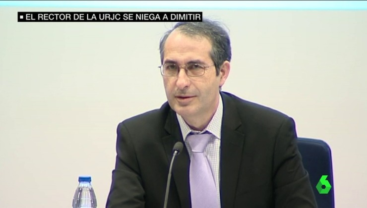 Fernando Suárez Bilbao, reitor da URJC 