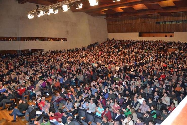 Unha imaxe da pasada Asemblea Nacional do BNG en Compostela
