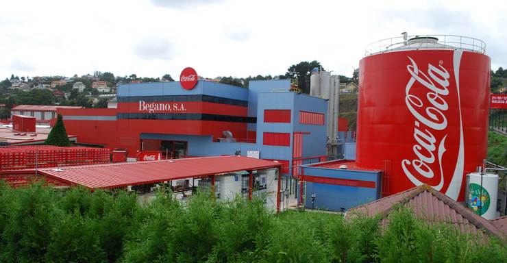 Sede central de Begano, distribuiidora de Coca Cola, na Coruña 