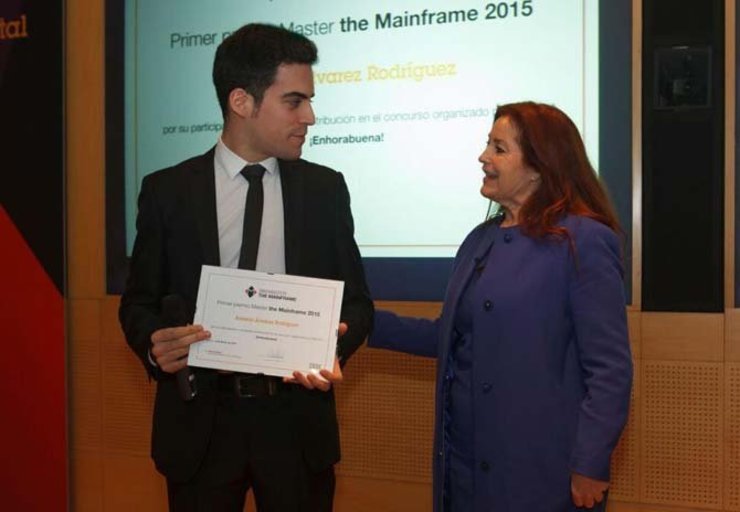  Antonio Álvarez Rodríguez, gañador do “Master the Mainframe 2015” IBM España / UDC.
