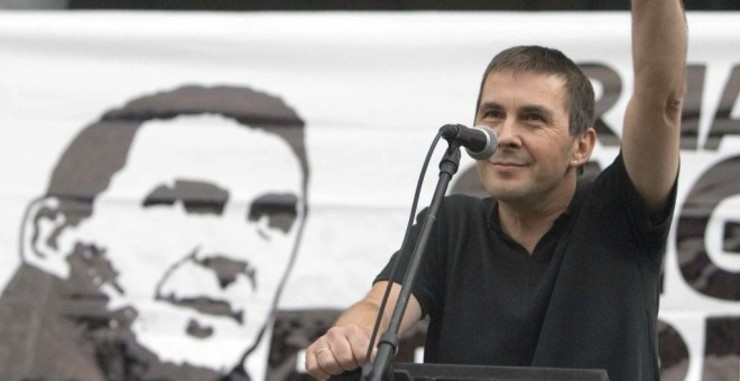 Arnaldo Otegi nun acto político / Publico.es