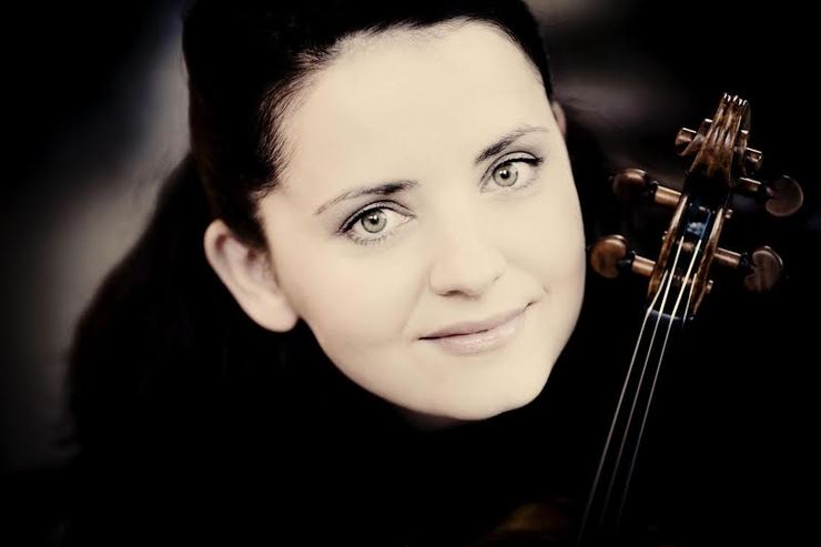 A violinista letona Baiba Skride / Auditorio de Galicia