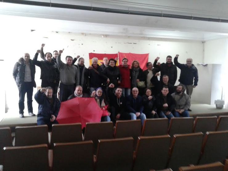 Participantes no Primeiro Encontro de Marxistas galegos