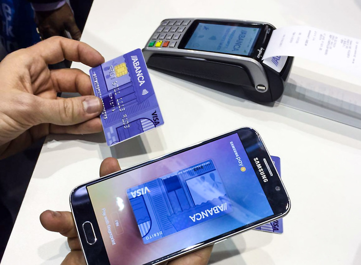 O servizo de Samsun Pay de Abanca