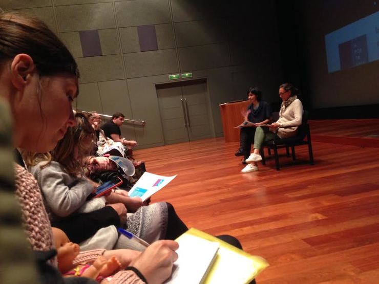 Participantes na sesión informativa sobre os orzamentos participativos na Coruña 