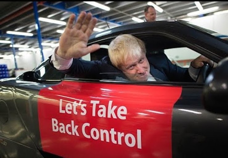 Boris Johnson, ex-alcalde conservador de Londres e un dos políticos máis activos a prol do Brexit 