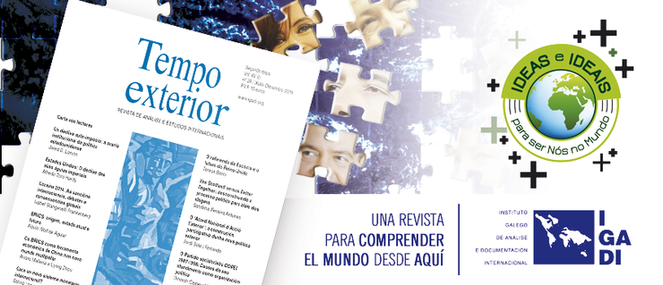 O Instituto Galego de Análise e Documentación Internacional edita a revista 'Tempo Exterior' 
