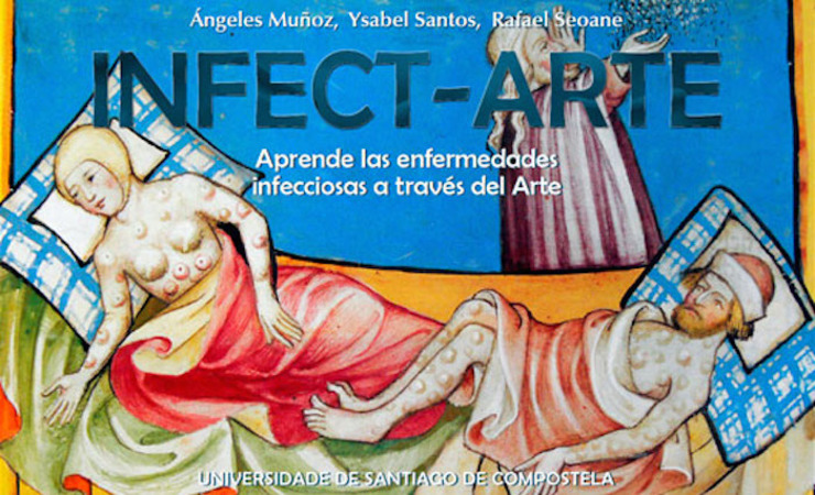 Cuberta do libro ' Infect-arte' 