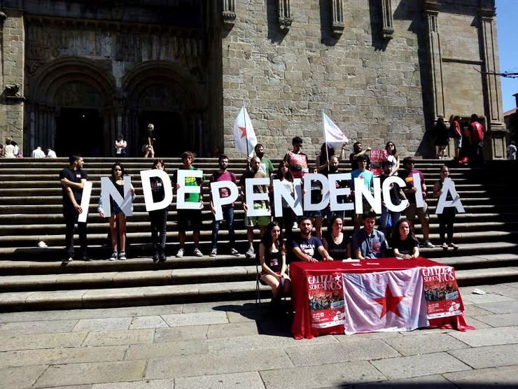 Presentación da 4ª marcha xuvenil independentista o 24 de xullo