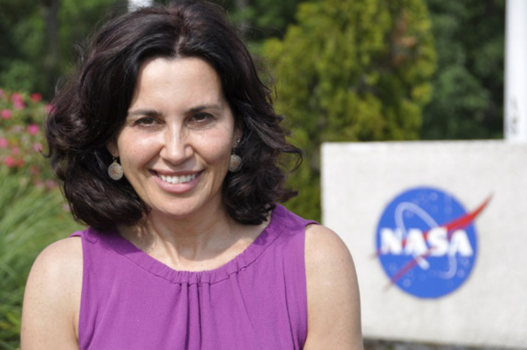 A astrofísica viguesa Begoña Vila / B. Vila - NASA.