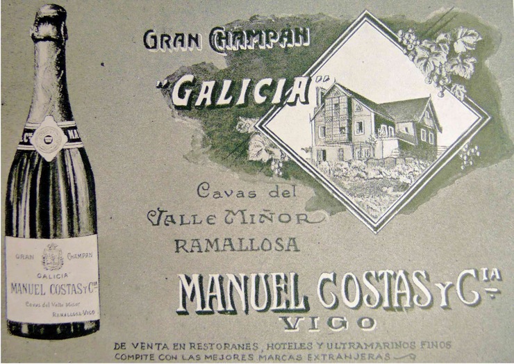 Galicia foi o nome do primeiro champan galego