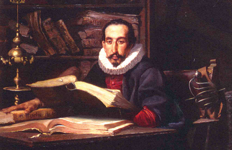 Debuxo de Miguel de Cervantes 