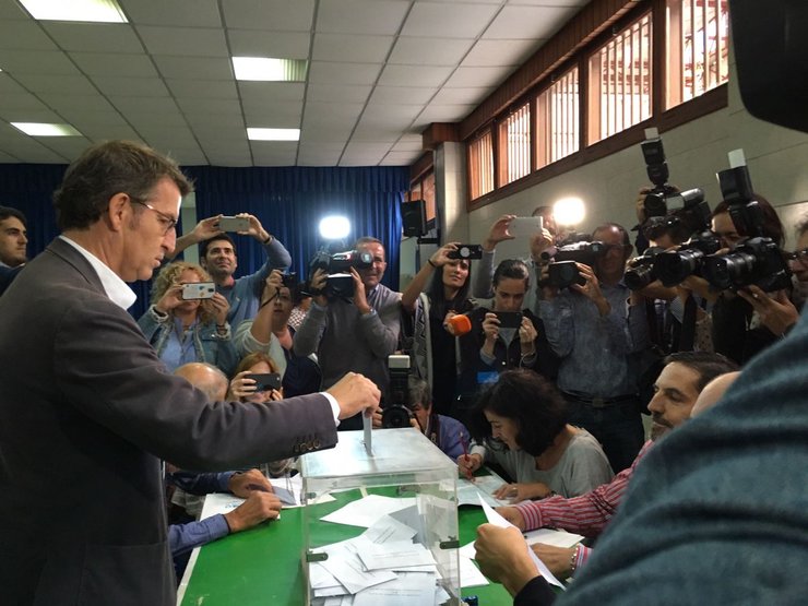 Feijóo vota o 25 de setembro nas eleccións autonómicas