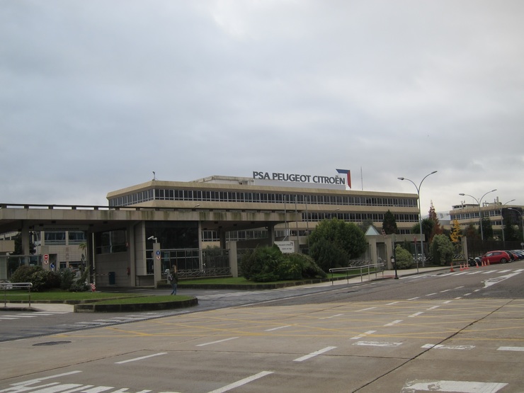 Planta de PSA Peugeot Citroën en Vigo 