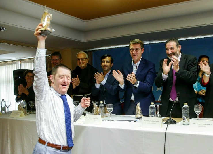 O presidente da Xunta no 50 aniversario de Agasfra 