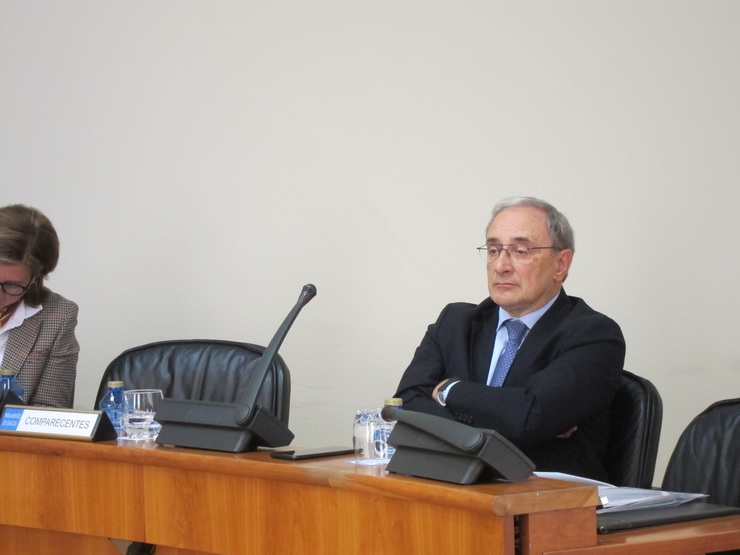 O director xeral de la CRTVG, Alfonso Sánchez Izquierdo