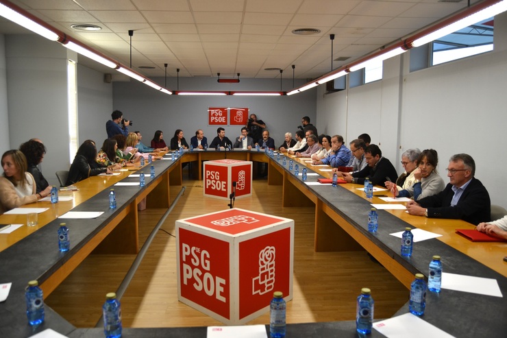 Reunión da executiva do PSdeG