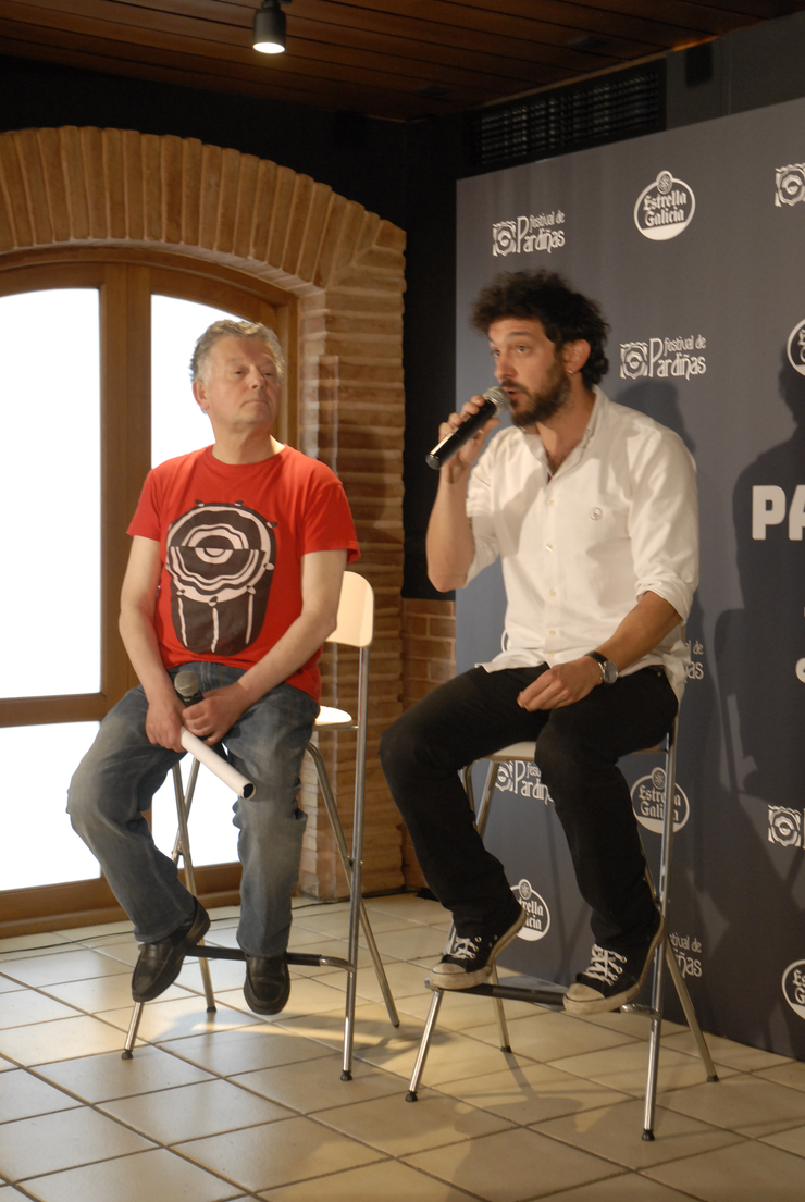 Alfonso Blanco na presentación de Pardiñas 2017. Fonte: Eme Comunicación