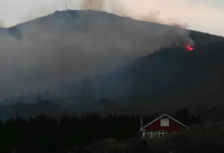 Incendio en Ribadeo 