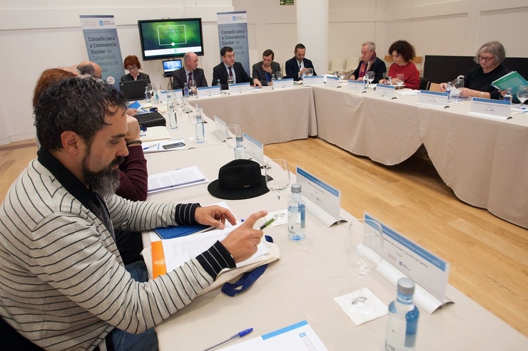 Reunión do Consello Galego dá Convivencia en Santiago. 