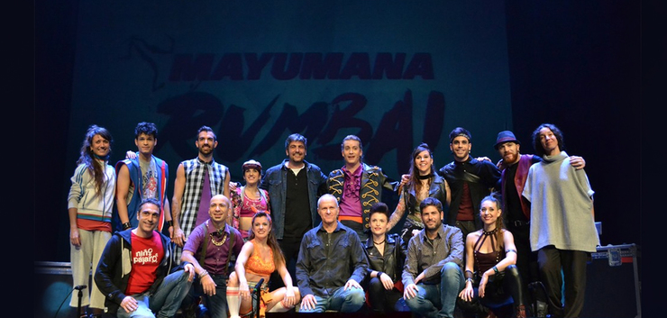 Espectáculo Rumba! de Mayamaná, co ritmo de Estopa / Mayamaná