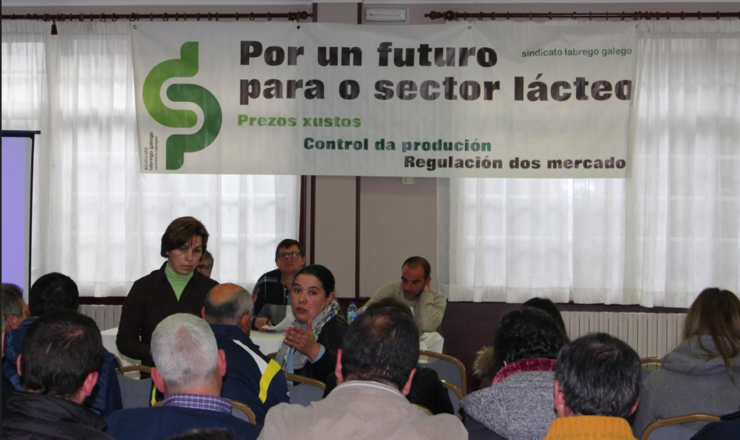 Congreso do Leite en Ordes organizado polo Sindicato Labrego Galego 