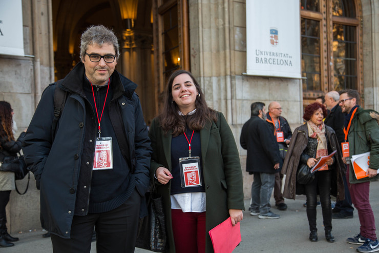 Apoderados do PSOE nas eleccións de Cataluña que chegaron de Madrid 